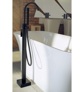 Besco Modern Bateria Wannowa Wolnostojąca czarny matt BW-MII-CZ