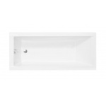 Besco Modern Wanna prostokątna 120x70 biała WAM-120-MO