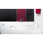 Besco Natalia Premium Wanna asymetryczna Prawa 150x100 biała WAN-150-NP$