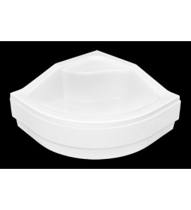 Besco Oliver I Brodzik Półokrągły 80x80 biały BAO-80-NR