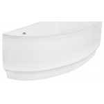 Besco Praktika Obudowa asymetryczna Prawa 140x70 biała OAP-140-NP