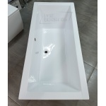 Besco Quadro Slim Wanna prostokątna 170x75 cm biała WAQ-170-SL