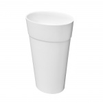 Besco Uniqa Umywalka Wolnostojąca 32x46 cm biała UMD-U-WO