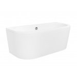 Besco Volya Wanna wolnostojąca przyścienna 140x75 biała WKV-140-WS