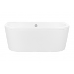 Besco Volya Wanna wolnostojąca przyścienna 140x75 biała WKV-140-WS