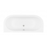 Besco Volya Wanna wolnostojąca przyścienna 140x75 biała WKV-140-WS