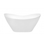 Besco Viya Wanna Wolnostojąca 160x70 biała WMD-160-V