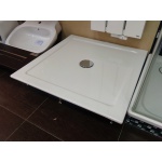 Bette One Brodzik prostokątny 90x90 cm stalowy biały 3330000