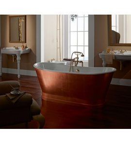 Bleu Provence Antica Wanna wolnostojąca 170x68 copper foil 7070F