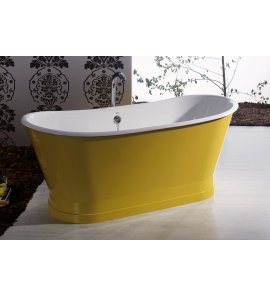 Bleu Provence Antica Wanna wolnostojąca 170x68 żółty 7070R