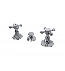 Bleu Provence Bateria bidetowa 3-otworowa chrom RBC106CR