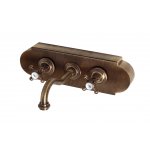 Bleu Provence Bateria kuchenna ścienna dark bronze RLC1015MBG