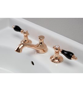 Bleu Provence Bateria umywalkowa 3-otworowa gold pink RLA102ORR