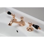 Bleu Provence Bateria umywalkowa 3-otworowa gold pink RLA102ORR