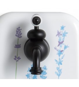 Bleu Provence Bateria umywalkowa ścienna black RLA1022RAL