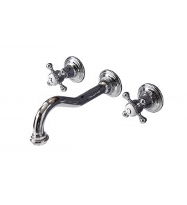 Bleu Provence Bateria umywalkowa ścienna chrom RLC1011MCR