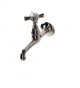 Bleu Provence Bateria umywalkowa ścienna nickel RLF100MNK