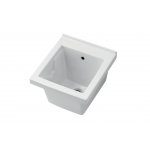 Bleu Provence Deep Zlew kuchenny wpuszczany w blat 45x51 white LK10