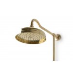 Bleu Provence Deszczownica prysznicowa ∅20 z ramieniem ściennym brass RD120ON20