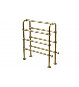 Bleu Provence Grzejnik wodny podłogowy 85x65 Brass SSCA7ON