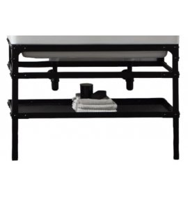 Bleu Provence Industrialis Stelaż umywalkowy metalowy 110x50 black 461/3