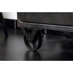 Bleu Provence Industrialis Zestaw łazienkowy z metalu i drewna na kółkach Wood/Metal MBMETRO2