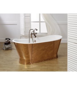 Bleu Provence Luxury Rame Wanna wolnostojąca 170x68 solid copper 8070C