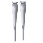 Bleu Provence Nogi ceramiczne white BP8149G