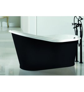 Bleu Provence Old Lavande Wanna wolnostojąca 170x76 czarny 12070R