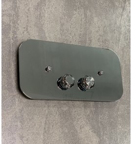 Bleu Provence Przycisk do systemu spłukiwania Geberit chrom PLGB02CR