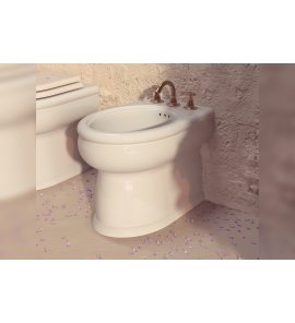 Bleu Provence Romantica Bidet stojący 56x38 white BP330