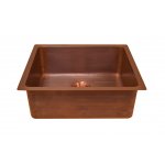 Bleu Provence Sabri Zlew kuchenny podblatowy 56x48,5 patina bronze LVCP08PB