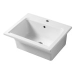 Bleu Provence Shine Zlew kuchenny wpuszczany/stawiany 61x51 white LK17