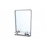 Bleu Provence So Fifties Lustro z półką 90x65 chrom AB233CR