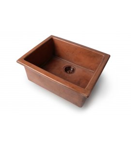 Bleu Provence Terracotta Zlew kuchenny podblatowy/stawiany 55x43 terracotta antica LK20ANT