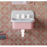  Bleu Provence True Colors Lite Umywalka wisząca 50x46 white pastel pink TC2L50C