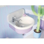 Bleu Provence True Colors Lite Umywalka wisząca 50x46 white purple TC2LT50C