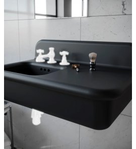 Bleu Provence True Colors Lite Umywalka asymetryczna 80x46 black TC2LA80DC