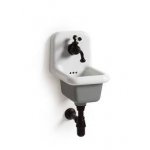 Bleu Provence True Colors Umywalka wisząca 26x35 white+light grey TCL26C3