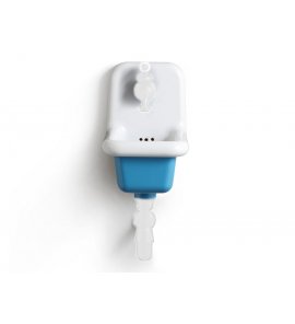 Bleu Provence True Colors Umywalka wisząca 26x35 white light blue TCL26C4