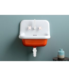  Bleu Provence True Colors Umywalka wisząca 60x42 white orange TCL60C