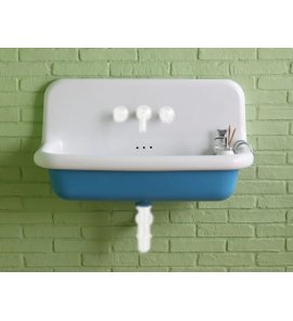  Bleu Provence True Colors Umywalka wisząca 90x42 white sky blue TCL90C4