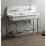 Bleu Provence True Colors Umywalka podwójna wisząca 120x42 white TCL120B1