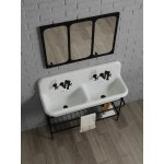 Bleu Provence True Colors Umywalka podwójna wisząca 120x42 white TCL120B2