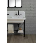 Bleu Provence True Colors Umywalka podwójna wisząca 120x42 white TCL120B2