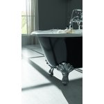  Bleu Provence Vintage Wanna wolnostojąca z nogami białymi 170x78 turkusowy 4070R1