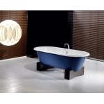  Bleu Provence Vintage Wanna wolnostojąca z nogami białymi 170x78 turkusowy 4070R1