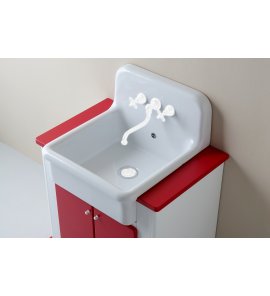 Bleu Provence Zlew kuchenny półblatowy 60x68 white TCK60B