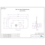   Blue Provence Przycisk do Geberit dark bronze PLGB01BG ze skazą W MAGAZYNIE!!