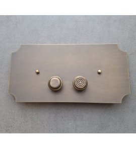 Blue Provence Przycisk do Geberit dark bronze PLGB01BG